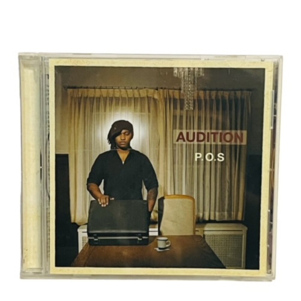 Audition POS Rhymes Music CD case Vtg Street Rap Hip Hop 2006